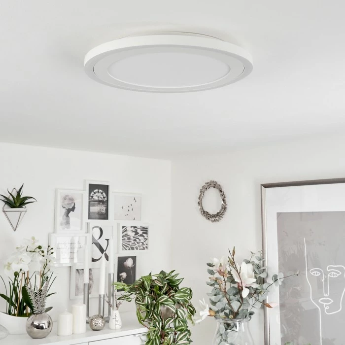 Hofstein Audrieu Deckenleuchte LED Weiß, 2-flammig 2 Hofstein Audrieu Deckenleuchte LED Weiß, 2-flammig – Bild 2