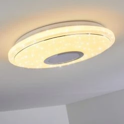 Hofstein Auxerre Deckenleuchte LED Weiß, 1-flammig -LED Leuchten Verkäufe auxerre deckenleuchte h3314777 13