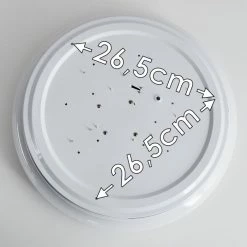 Hofstein Auxerre Deckenleuchte LED Weiß, 1-flammig -LED Leuchten Verkäufe auxerre deckenleuchte h3314777 19