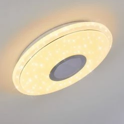 Hofstein Auxerre Deckenleuchte LED Weiß, 1-flammig -LED Leuchten Verkäufe auxerre deckenleuchte h3314777 5