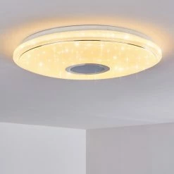 Hofstein Auxerre Deckenleuchte LED Weiß, 1-flammig -LED Leuchten Verkäufe auxerre deckenleuchte h3314852 2