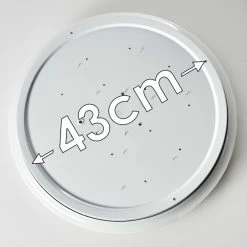 Hofstein Auxerre Deckenleuchte LED Weiß, 1-flammig -LED Leuchten Verkäufe auxerre deckenleuchte h3314852 26