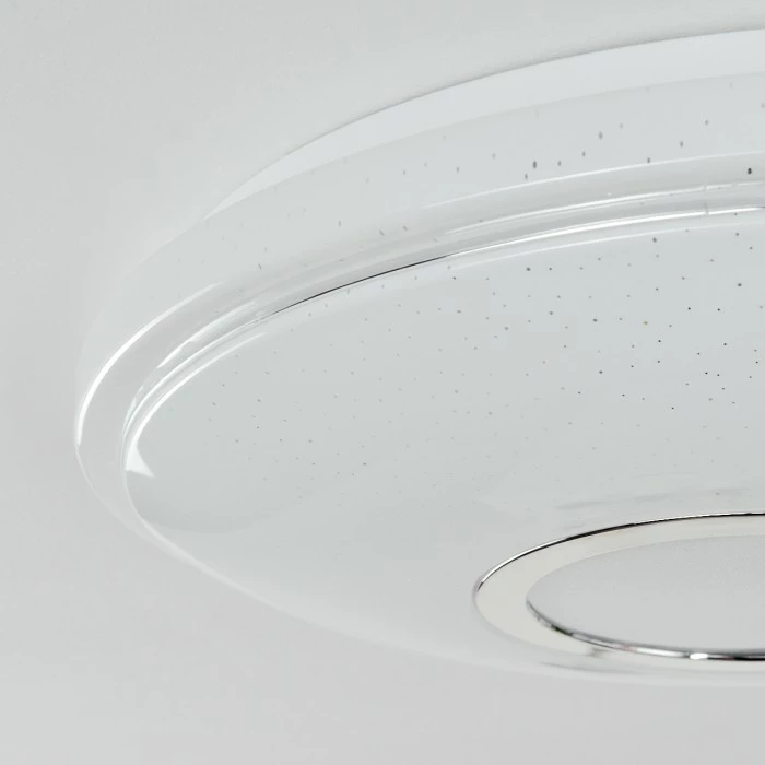 Hofstein Auxerre Deckenleuchte LED Weiß, 2-flammig, Fernbedienung, Farbwechsler 6 Hofstein Auxerre Deckenleuchte LED Weiß, 2-flammig, Fernbedienung, Farbwechsler – Bild 6