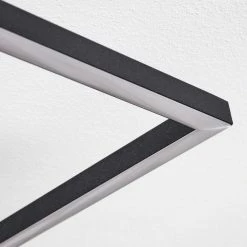 Hofstein Avelal Deckenleuche LED Schwarz, Holz hell, Holzoptik, 1-flammig -LED Leuchten Verkäufe avelal deckenleuche h3584743 2