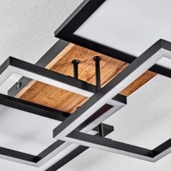 Hofstein Avelal Deckenleuchte LED Schwarz, Braun, 1-flammig 15 Hofstein Avelal Deckenleuchte LED Schwarz, Braun, 1-flammig -LED Leuchten Verkäufe avelal deckenleuchte h3582145 5