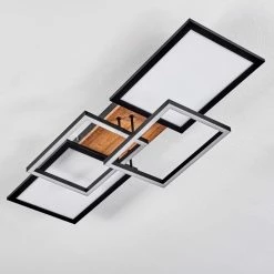 Hofstein Avelal Deckenleuchte LED Schwarz, Braun, 1-flammig 17 Hofstein Avelal Deckenleuchte LED Schwarz, Braun, 1-flammig -LED Leuchten Verkäufe avelal deckenleuchte h3582145 7