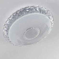 Hofstein Avoriaz Deckenleuchte LED Weiß, Transparent, Klar, 1-flammig, Fernbedienung -LED Leuchten Verkäufe avoriaz deckenleuchte h3391433 7