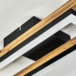 Hofstein Ayajasco Deckenleuchte LED Schwarz, Naturfarben, 1-flammig -LED Leuchten Verkäufe ayajasco deckenleuchte h3562093 4