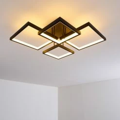 Hofstein Bacolod Deckenleuchte LED Schwarz, 1-flammig 21 Hofstein Bacolod Deckenleuchte LED Schwarz, 1-flammig -LED Leuchten Verkäufe bacolod deckenleuchte h3313657 2