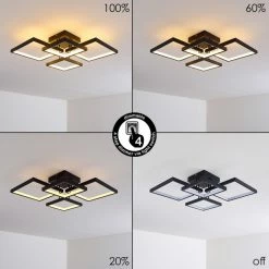 Hofstein Bacolod Deckenleuchte LED Schwarz, 1-flammig 23 Hofstein Bacolod Deckenleuchte LED Schwarz, 1-flammig -LED Leuchten Verkäufe bacolod deckenleuchte h3313657 4