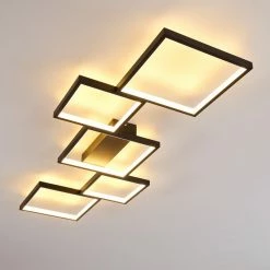 Hofstein Bacolod Deckenleuchte LED Schwarz, 1-flammig -LED Leuchten Verkäufe bacolod deckenleuchte h3313671 11