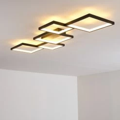 Hofstein Bacolod Deckenleuchte LED Schwarz, 1-flammig -LED Leuchten Verkäufe bacolod deckenleuchte h3313671 13