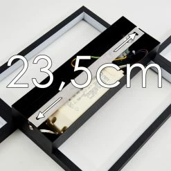 Hofstein Bacolod Deckenleuchte LED Schwarz, 1-flammig -LED Leuchten Verkäufe bacolod deckenleuchte h3313671 21