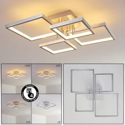 Hofstein Bacolod Deckenleuchte LED Aluminium, 1-flammig