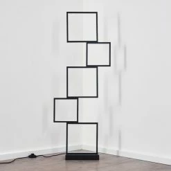 Hofstein Bacolod Stehleuchte LED Schwarz, 1-flammig -LED Leuchten Verkäufe bacolod stehleuchte h3313619 12