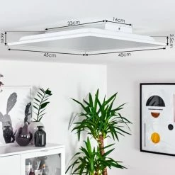 Hofstein Badia LED Panel Weiß, 2-flammig -LED Leuchten Verkäufe badia led panel h3383391 3