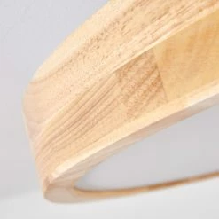 Hofstein Bagaha Deckenleuchte LED Braun, Holzoptik, 1-flammig, Fernbedienung -LED Leuchten Verkäufe bagaha deckenleuchte h3542187 2