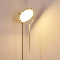 Hofstein Baise Deckenfluter LED Messing, 1-flammig 37 Hofstein Baise Deckenfluter LED Messing, 1-flammig -LED Leuchten Verkäufe baise deckenfluter h3314258 12