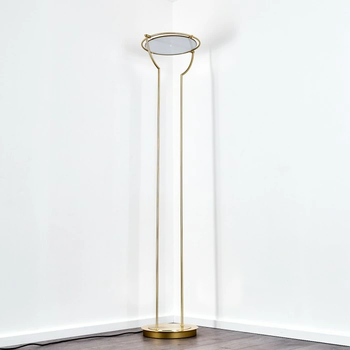 Hofstein Baise Deckenfluter LED Messing, 1-flammig 18 Hofstein Baise Deckenfluter LED Messing, 1-flammig – Bild 18