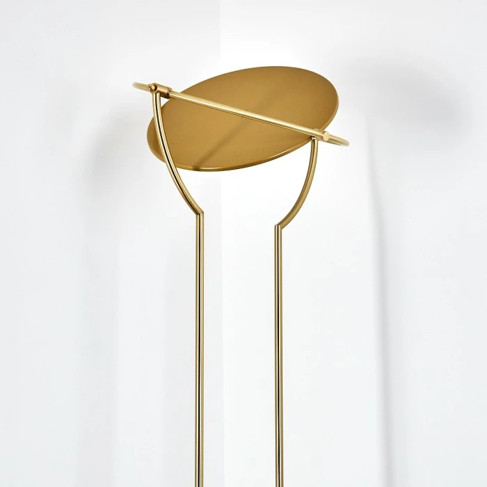 Hofstein Baise Deckenfluter LED Messing, 1-flammig 4 Hofstein Baise Deckenfluter LED Messing, 1-flammig – Bild 4