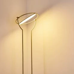 Hofstein Baise Deckenfluter LED Messing, 1-flammig 30 Hofstein Baise Deckenfluter LED Messing, 1-flammig -LED Leuchten Verkäufe baise deckenfluter h3314258 5