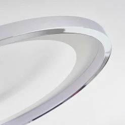 Hofstein Baiyin Deckenleuchte LED Chrom, 1-flammig -LED Leuchten Verkäufe baiyin deckenleuchte h3416303 2