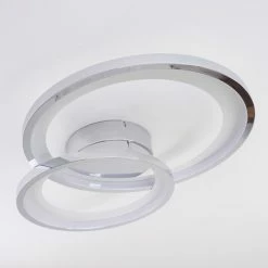 Hofstein Baiyin Deckenleuchte LED Chrom, 1-flammig -LED Leuchten Verkäufe baiyin deckenleuchte h3416303 7