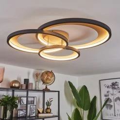 Hofstein Baiyin Deckenleuchte LED Gold, 1-flammig -LED Leuchten Verkäufe baiyin deckenleuchte h3582121 6