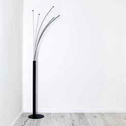 Hofstein Bakersfield Stehleuchte LED Schwarz, Weiß, 1-flammig -LED Leuchten Verkäufe bakersfield stehleuchte h3314050 13