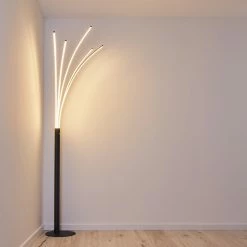 Hofstein Bakersfield Stehleuchte LED Schwarz, Weiß, 1-flammig -LED Leuchten Verkäufe bakersfield stehleuchte h3314050 4