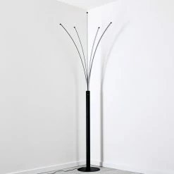 Hofstein Bakersfield Stehleuchte LED Schwarz, Weiß, 1-flammig -LED Leuchten Verkäufe bakersfield stehleuchte h3314050 8