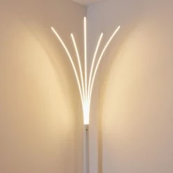 Hofstein Bakersfield Stehleuchte LED Weiß, 1-flammig 22 Hofstein Bakersfield Stehleuchte LED Weiß, 1-flammig -LED Leuchten Verkäufe bakersfield stehleuchte h3314074 2