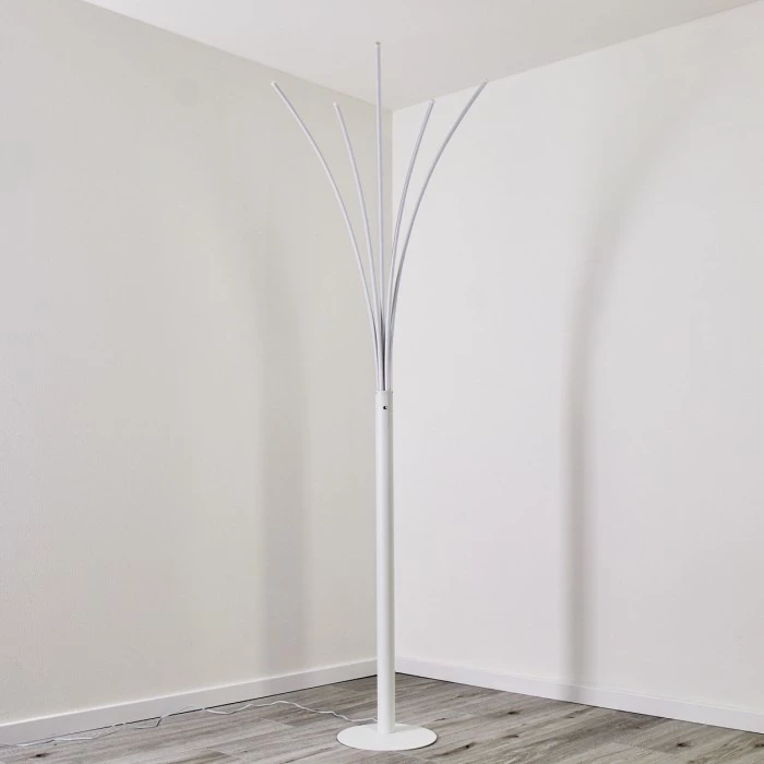 Hofstein Bakersfield Stehleuchte LED Weiß, 1-flammig 9 Hofstein Bakersfield Stehleuchte LED Weiß, 1-flammig – Bild 9