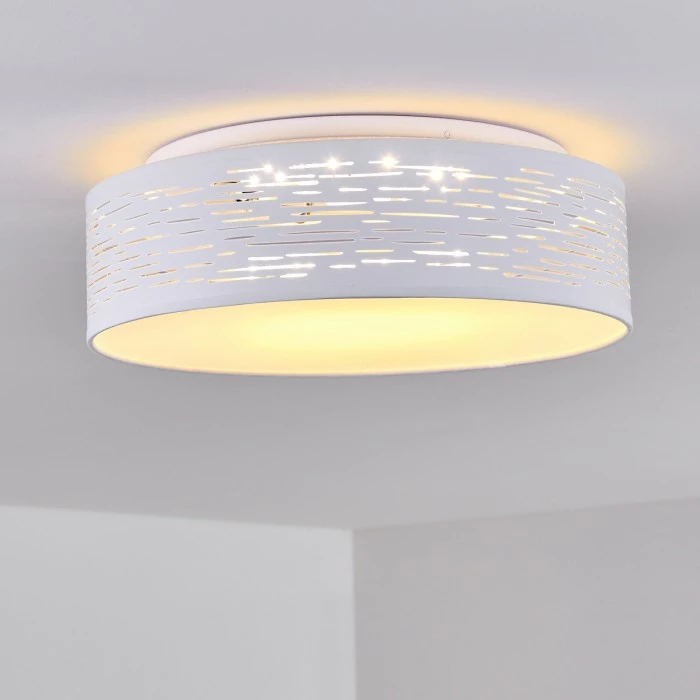 Hofstein Bandol Deckenleuchte LED Weiß, 1-flammig 13 Hofstein Bandol Deckenleuchte LED Weiß, 1-flammig – Bild 13