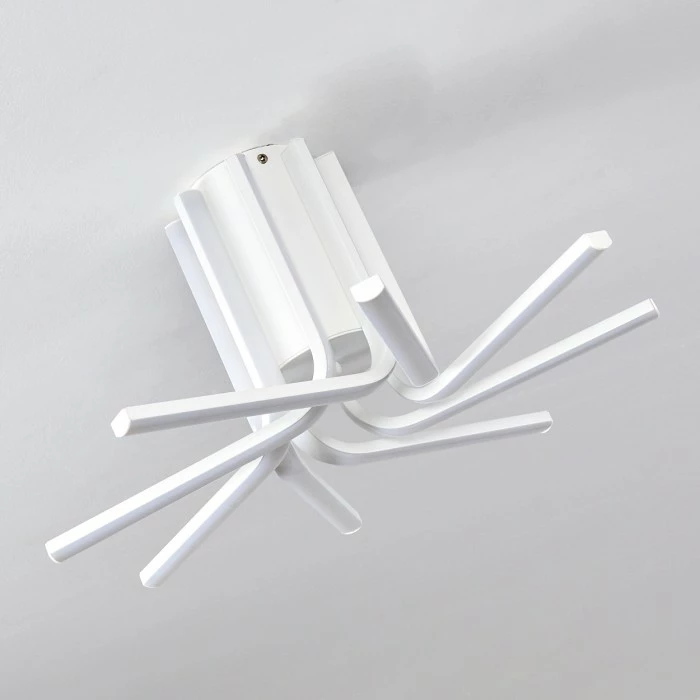 Hofstein Bangor Deckenleuchte LED Weiß, 1-flammig 14 Hofstein Bangor Deckenleuchte LED Weiß, 1-flammig – Bild 14