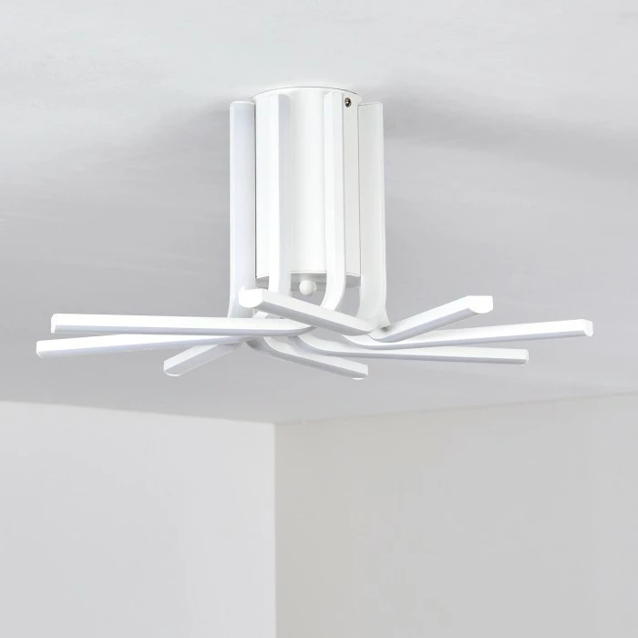 Hofstein Bangor Deckenleuchte LED Weiß, 1-flammig 16 Hofstein Bangor Deckenleuchte LED Weiß, 1-flammig – Bild 16