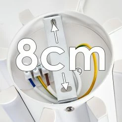 Hofstein Bangor Deckenleuchte LED Weiß, 1-flammig 33 Hofstein Bangor Deckenleuchte LED Weiß, 1-flammig -LED Leuchten Verkäufe bangor deckenleuchte h3331200 16