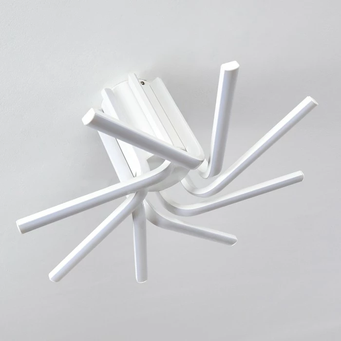 Hofstein Bangor Deckenleuchte LED Weiß, 1-flammig 9 Hofstein Bangor Deckenleuchte LED Weiß, 1-flammig – Bild 9