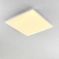 Hofstein Bankura Deckenleuchte LED Weiß, 1-flammig, Fernbedienung -LED Leuchten Verkäufe bankura deckenleuchte h3315095 16