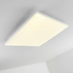 Hofstein Bankura Deckenleuchte LED Weiß, 1-flammig, Fernbedienung -LED Leuchten Verkäufe bankura deckenleuchte h3315095 8