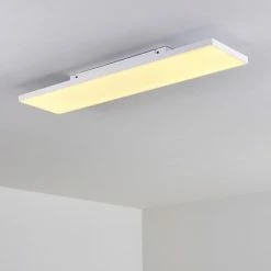 Hofstein Bankura Deckenpanel LED Weiß, 1-flammig, Fernbedienung 38 Hofstein Bankura Deckenpanel LED Weiß, 1-flammig, Fernbedienung -LED Leuchten Verkäufe bankura deckenpanel h3312162 12