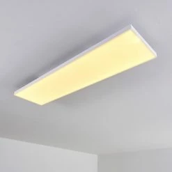 Hofstein Bankura Deckenpanel LED Weiß, 1-flammig, Fernbedienung 28 Hofstein Bankura Deckenpanel LED Weiß, 1-flammig, Fernbedienung -LED Leuchten Verkäufe bankura deckenpanel h3312162 2