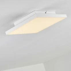 Hofstein Bankura Deckenpanel LED Weiß, 1-flammig -LED Leuchten Verkäufe bankura deckenpanel h3312278 11