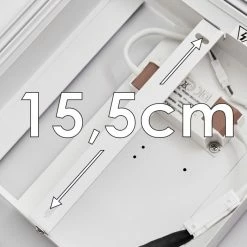 Hofstein Bankura Deckenpanel LED Weiß, 1-flammig -LED Leuchten Verkäufe bankura deckenpanel h3312278 16