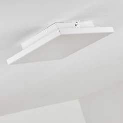 Hofstein Bankura Deckenpanel LED Weiß, 1-flammig -LED Leuchten Verkäufe bankura deckenpanel h3312278 5