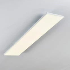Hofstein Bankura Deckenpanel LED Weiß, 1-flammig, Fernbedienung -LED Leuchten Verkäufe bankura deckenpanel h3371909 12