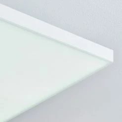 Hofstein Bankura Deckenpanel LED Weiß, 1-flammig, Fernbedienung -LED Leuchten Verkäufe bankura deckenpanel h3371909 15