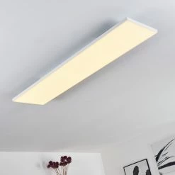 Hofstein Bankura Deckenpanel LED Weiß, 1-flammig, Fernbedienung -LED Leuchten Verkäufe bankura deckenpanel h3371909 19