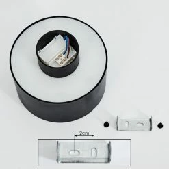 Hofstein Baraboo Deckenleuchte LED Schwarz, 1-flammig -LED Leuchten Verkäufe baraboo deckenleuchte h3382233 4