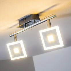 Hofstein Baramita Deckenstrahler LED Chrom, 2-flammig -LED Leuchten Verkäufe baramita deckenstrahler h3003015 3